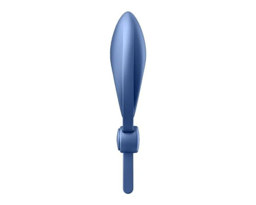 Ерекційне віброкільце-ласо з регулюванням розміру Satisfyer Sniper Blue