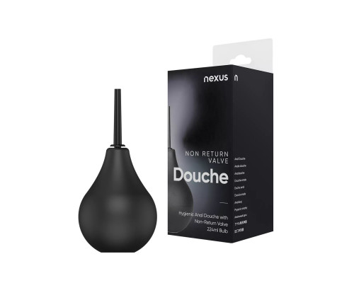 Спринцівка Nexus Anal Douche Black, об’єм 224 мл