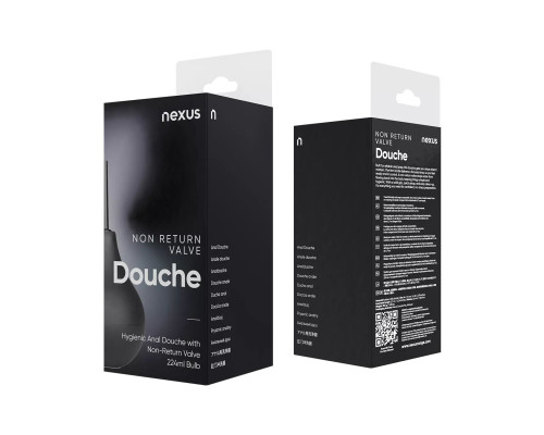 Спринцівка Nexus Anal Douche Black, об’єм 224 мл