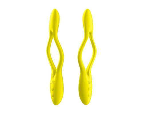 Універсальний гнучкий вібратор для пар Satisfyer Elastic Game Yellow