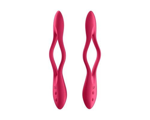 Універсальний гнучкий вібратор для пар Satisfyer Elastic Joy Red