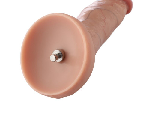 Гіперреалістичний фалоімітатор для секс-машин Hismith Hyper Realistic Silicone Dildo, KlicLok