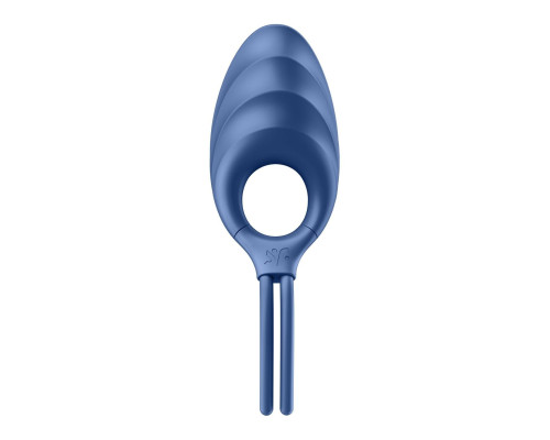 Ерекційне віброкільце-ласо Satisfyer Swordsman Blue, міцна фіксація, 10 режимів, потужний мотор