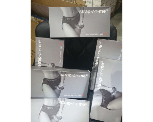 Труси-стрінги для страпону Strap-On-Me HEROINE HARNESS - L  (м'ята упаковка)