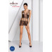 Бодістокінг мінісукня з метеликами Passion BS090 One Size black