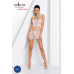 Бодістокінг мінісукня з метеликами Passion BS090 One Size white