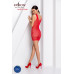 Бодістокінг-сукня з відкритими грудями Passion BS092 red