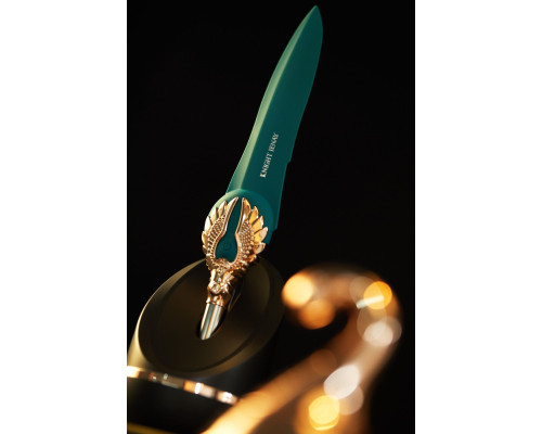 Вишуканий вібратор Knight Jenay FLOWERS & SWORD, маска, стрічка та лубрикант у комплекті