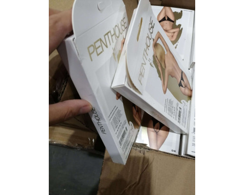 Трусики Penthouse - Naughty valentine Black S/M (м'ята упаковка)