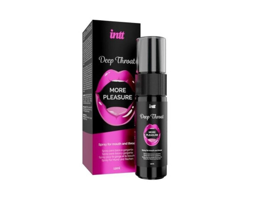 Спрей для глибокого мінету Intt Deep Throat Oral Spray (12 мл) (м'ята упаковка)
