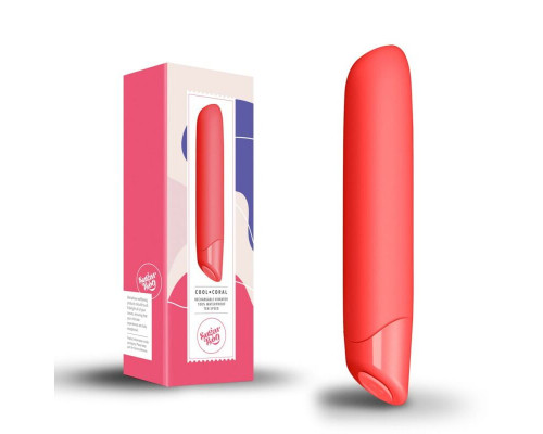 Вібратор SugarBoo Cool Coral, 10 рівнів інтенсивності