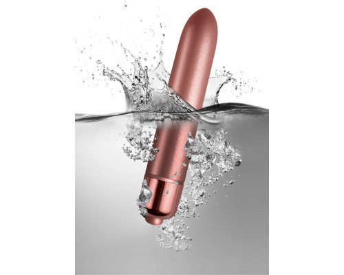 Вибропуля Rocks Off RO-90mm Touch of Velvet Rose Blush (мятая упаковка)