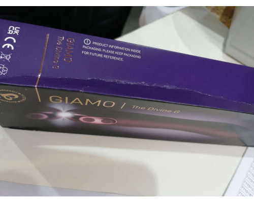 Вібратор для точки G Rocks Off Giamo Burgundy (м'ята упаковка)
