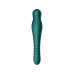 Смартвібратор-пульсатор Zalo — King Turquoise Green, кристал Swarovski