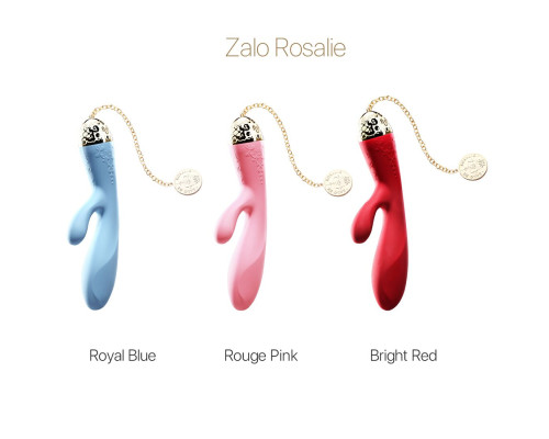 Смартвібратор-кролик Zalo — Rosalie Royal Blue