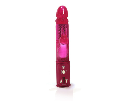 Вібратор-кролик Dorcel Orgasmic Rabbit Pink з перлинним масажем