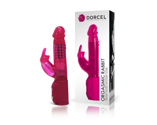 Вібратор-кролик Dorcel Orgasmic Rabbit Pink з перлинним масажем