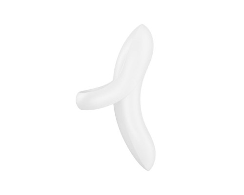 Вібратор на палець Satisfyer Bold Lover White, гнучкий