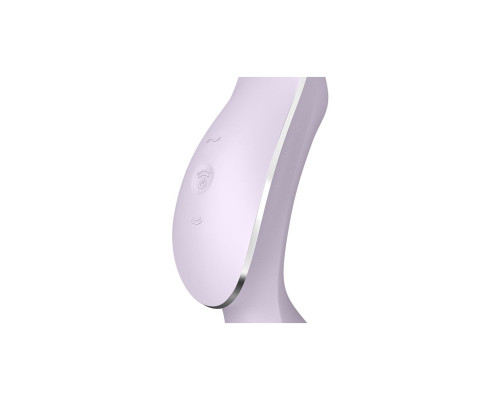 Вакуумный стимулятор с вибрацией Satisfyer Curvy Trinity 2 Violet (мятая упаковка)
