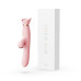 Вібратор з підігрівом та вакуумною стимуляцією клітора Zalo - ROSE Vibrator Pink (м'ята упаковка)