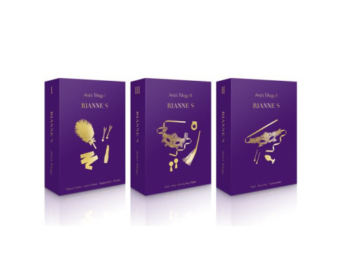 Романтичний подарунковий набір RIANNE S Ana's Trilogy Set III: ерекційне кільце, ажурна маска