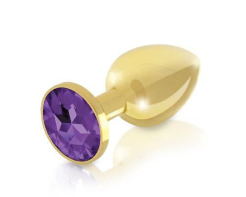 Набір металевих анальних пробок із кристалом RIANNE S – Booty Plug Luxury Set, діаметр 3 та 3,5 см