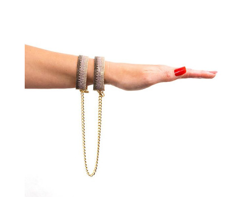 Лакшері наручники-браслети з кристалами Rianne S: Diamond Cuffs, подарункове паковання