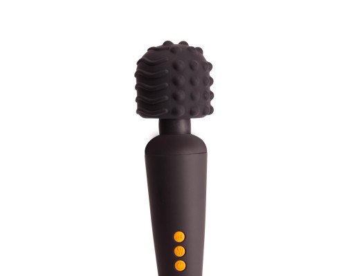 Вибромассажер с тремя насадками Pornhub Supercharge Wand Set, мощный