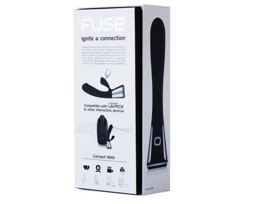 Інтерактивний вібратор-кролик Ohmibod Fuse for Kiiroo Black