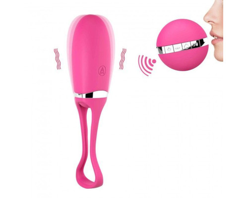 Віброяйце Dorcel Secret Delight Magenta з пультом ДК, з турборежимом і голосовим керуванням