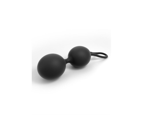Вагінальні кульки Dorcel Dual Balls Black, діаметр 3,6 см, маса 55 г