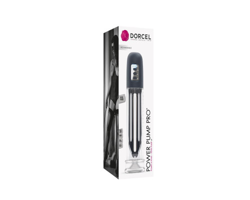Вакуумна помпа Dorcel POWER PUMP PRO для члена довжиною до 20 см, діаметр до 5 см