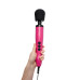 Вібромасажер DOXY Original Pink, дуже потужний, живлення 220В, пульсівні вібрації