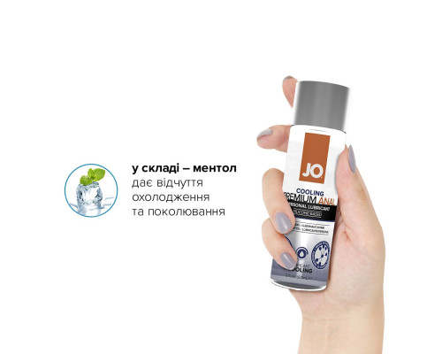 Анальна змазка на силіконовій основі JO ANAL PREMIUM — COOLING (60 мл)
