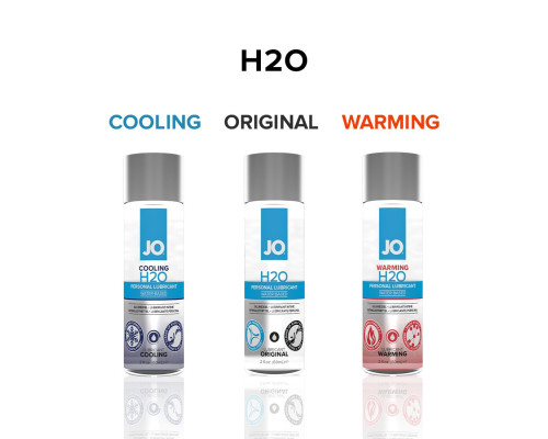 Охолоджувальна змазка на водній основі JO H2O COOLING (30 мл) з ментолом, рослинний гліцерин