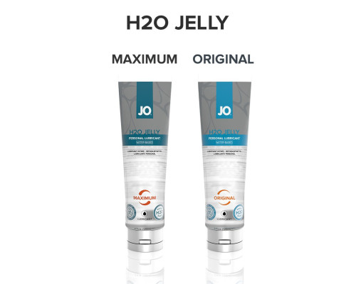 Густий лубрикант на водній основі JO H2O JELLY — ORIGINAL (120 мл), без парабенів та гліколю