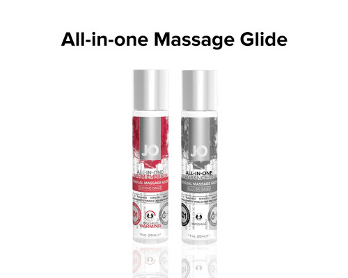 Гель для масажу на силіконовій основі JO ALL-IN-ONE MASSAGE GLIDE - FRAGANCE FREE (30 мл)