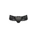 Трусики Passion Exclusive ABLA THONG L/XL, black