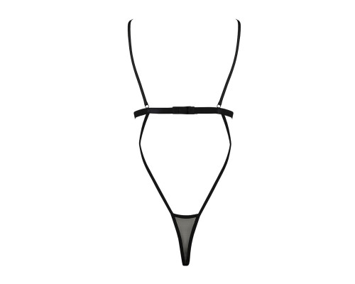 Боді монокіні з відкритими грудьми Passion DIABOLINA BODY L/XL, black