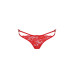 Трусики на зав'язочках з боків Passion Exclusive WARDA THONG S/M, red