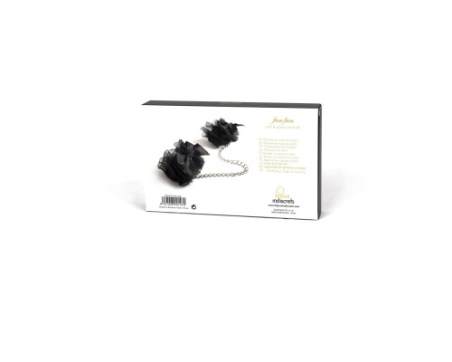 Наручники Bijoux Indiscrets - Frou Frou Organza handcuffs, атлас і органза, подарункове паковання