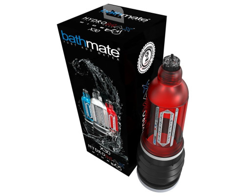 Гідропомпа Bathmate Hydromax 7 WideBoy Red, для члена довжиною від 12,5 до 18 см, діаметр до 5,5 см