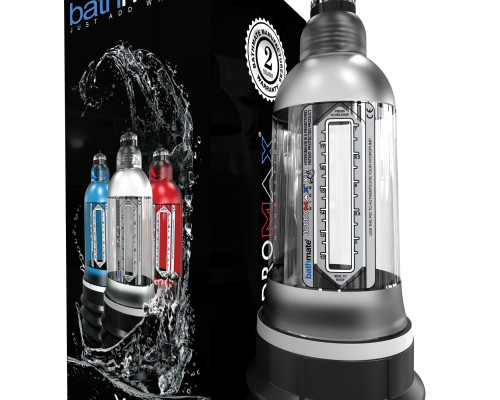 Гідропомпа Bathmate Hydromax 7 WideBoyClear, для члена довжиною від 12,5 до 18 см, діаметр до 5,5 см