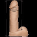 Фалоімітатор Doc Johnson Platinum TRUSKYN - The Tru Ride 8 Inch, діаметр 4,8 см, двошаровий силікон