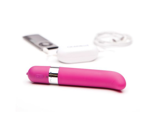 (SALE) Музыкальный вибратор OhMiBod - Freestyle :G Music Pink, стимуляция точки G, беспроводной