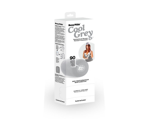 Мастурбатор пігулка Love To Love SEXY PILLS COOL GREY