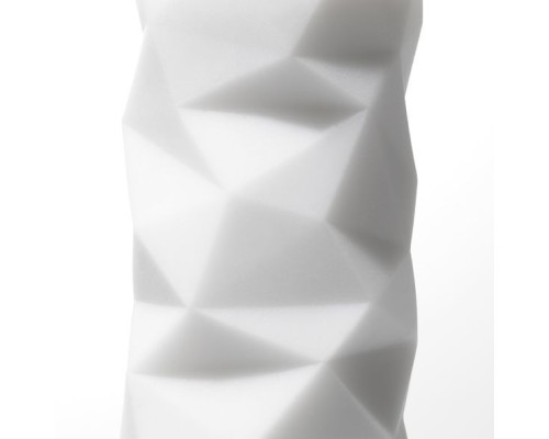 Мастурбатор Tenga 3D Polygon, дуже ніжний, з антибактеріального еластомеру зі сріблом