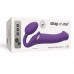 Безремневий страпон з вібрацією Strap-On-Me Vibrating Violet L  (м'ята упаковка)
