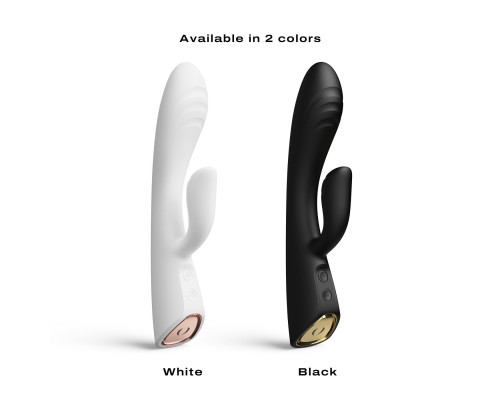Вібратор-кролик Dorcel FLEXI RABBIT WHITE  (м'ята упаковка)
