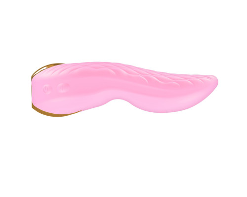 Вібратор для клітора Shunga Aiko Light Pink, гнучкі кінчики